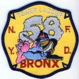 Abzeichen Fire Department City of New York / Tower Ladder 58