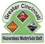 Abzeichen HAZMAT Materials Unit Greater Cincinnati