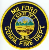 Abzeichen Fire Department Milford