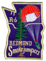Abzeichen Redmond R-6 Smokejumper