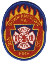 Abzeichen Volunteer Fire Department Bowmanstown