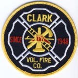Abzeichen Volunteer Fire Department Clark