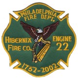 Abzeichen Fire Department Philadelphia / Station 22