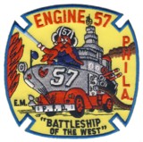 Abzeichen Fire Department Philadelphia / Station 57