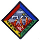 Abzeichen Fire Department Philadelphia / Station 70