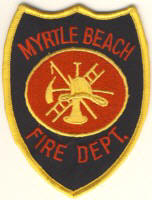 Abzeichen Fire Department Myrtle Beach