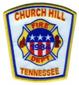 Abzeichen Fire Department Church Hill