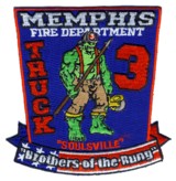 Abzeichen Fire Department Memphis / Truck 3
