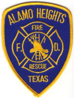 Abzeichen Fire Department Alamo Heights