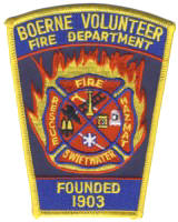 Abzeichen Volunteer Fire Department Boerne