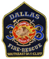 Abzeichen Fire Department Dallas / Station 38