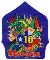 Abzeichen Fire Department Houston / Station 10