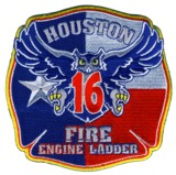 Abzeichen Fire Department Houston / Station 16