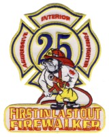Abzeichen Fire Department Houston / Station 25