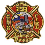 Abzeichen Fire Department Houston / Station 28