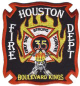 Abzeichen Fire Department Houston / Station 35