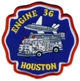 Abzeichen Fire Department Houston / Station 36