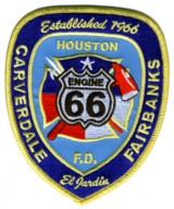 Abzeichen Fire Department Houston / Station 66