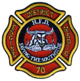 Abzeichen Fire Department Houston / Station 70