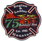 Abzeichen Fire Department Houston / Station 75