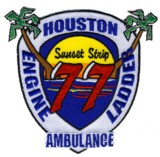 Abzeichen Fire Department Houston / Station 77