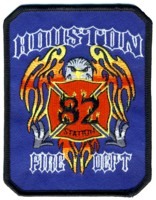 Abzeichen Fire Department Houston / Station 82