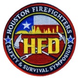 Abzeichen Fire Department Houston / Safety & Survival Symposium