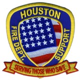 Abzeichen Fire Department Houston / Support