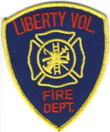 Abzeichen Volunteer Fire Department Liberty