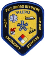 Abzeichen EMS Paulsboro Refinery Valero / Texas