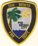 Abzeichen Fire Department San Benito