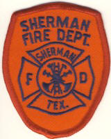 Abzeichen Fire Department Sherman