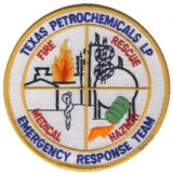 Abzeichen Industrial Fire Department Texas Petrochemicals LP
