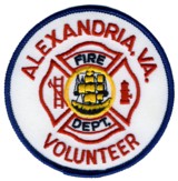 Abzeichen Volunteer Fire Department Alexandria
