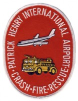 Abzeichen Crash-Fire-Rescue - Patrick Henry International Airport