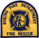 Abzeichen Fire Department Boeing