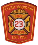 Abzeichen Fire and Rescue Tyler Mountain