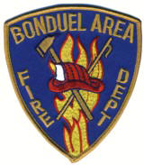 Abzeichen Fire Department Bonduel Area