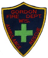 Abzeichen Fire Department Gordon