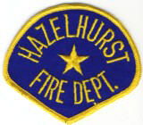Abzeichen Fire Department Hazelhurst