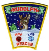 Abzeichen Fire Department Rudolph