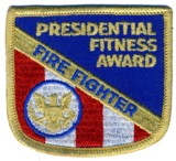 Abzeichen Fire Fighter Presidental Sports Award