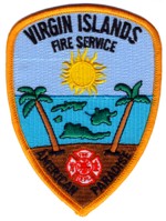 Abzeichen Fire Service Virgin Island