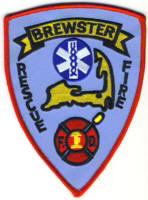 Abzeichen Fire and Rescue Brewster