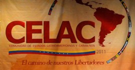 Logo der Gemeinschaft der Lateinamerikanischen und Karibischen Staaten