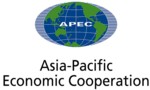 Flagge der Asiatisch Pazifischen Wirtschaftlichen Zusammenarbeit