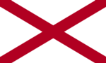 Flagge von Alabama