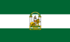 Flagge der Region Andalusien