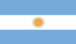 Flagge von Argentinien