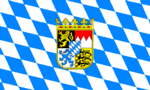 Landesflagge von Bayern